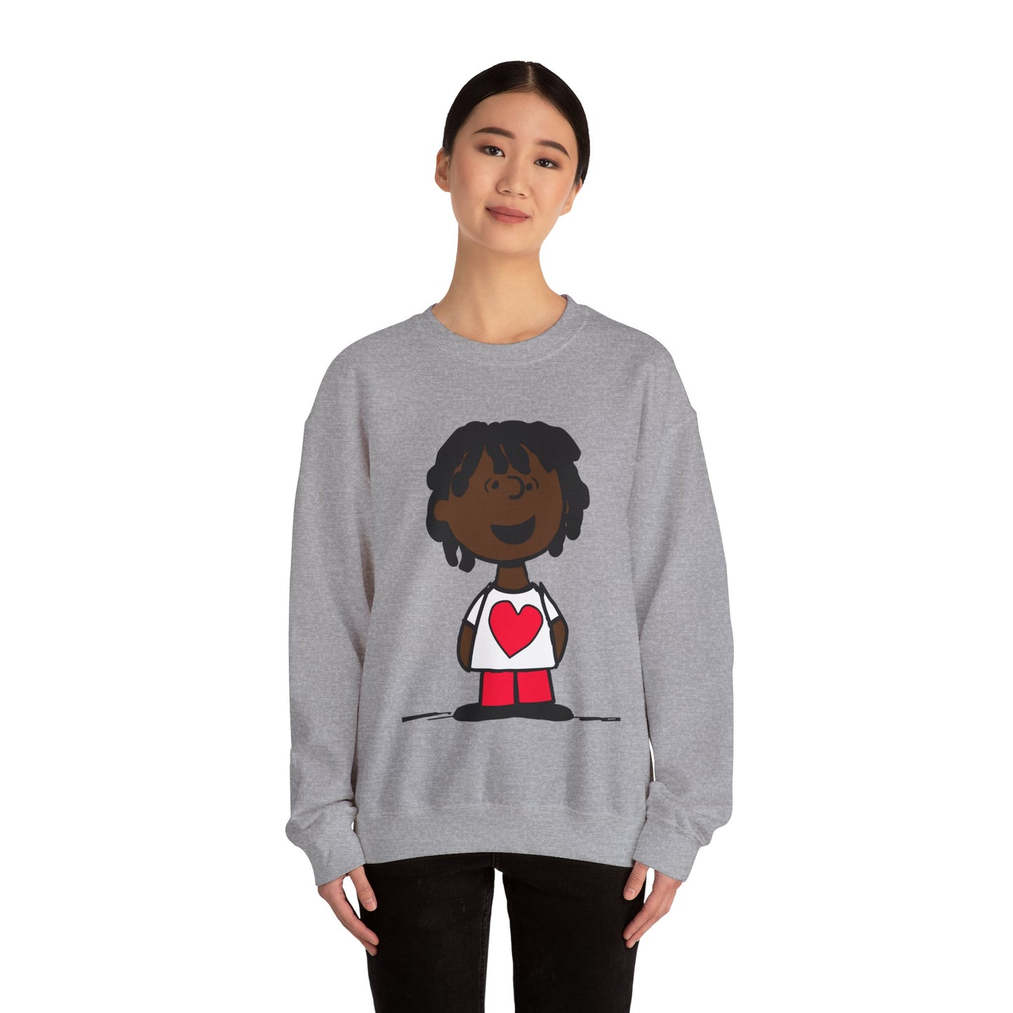 Copy of Black Charlie Brown Characters Valentine's Day Shirt