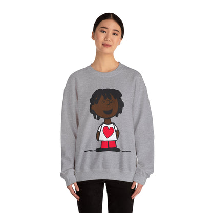 Copy of Black Charlie Brown Characters Valentine's Day Shirt