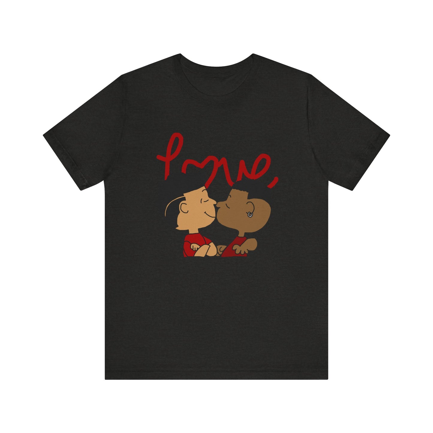 Keisha & The Gang | Black Charlie Brown Characters LGBTQ Valentine's Day Shirt