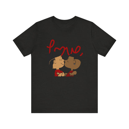 Keisha & The Gang | Black Charlie Brown Characters LGBTQ Valentine's Day Shirt