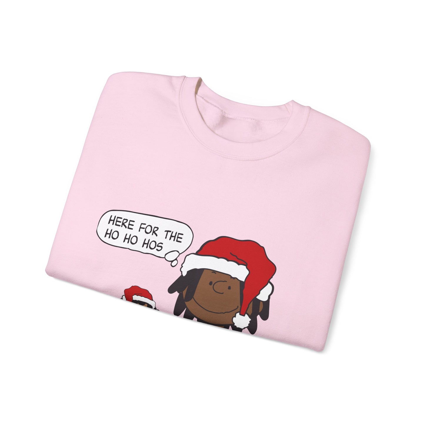 Black Santa Christmas Shirt – Holiday Graphic Tee for Women & Men | Keisha & Friends