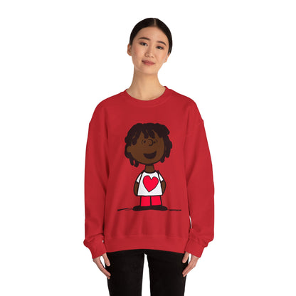 Copy of Black Charlie Brown Characters Valentine's Day Shirt