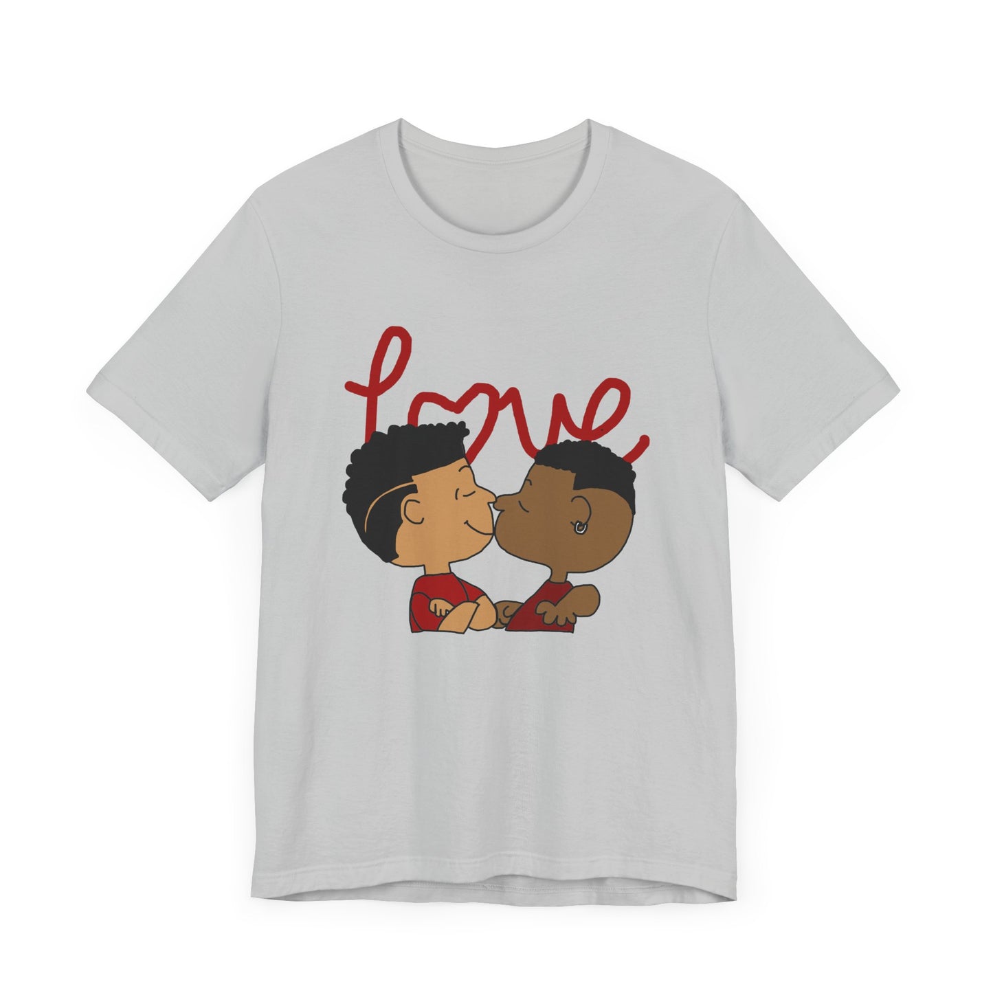 Keisha & The Gang | Black Charlie Brown Characters LGBTQ Valentine's Day Shirt