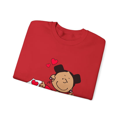 Copy of Black Charlie Brown Characters Valentine's Day Shirt
