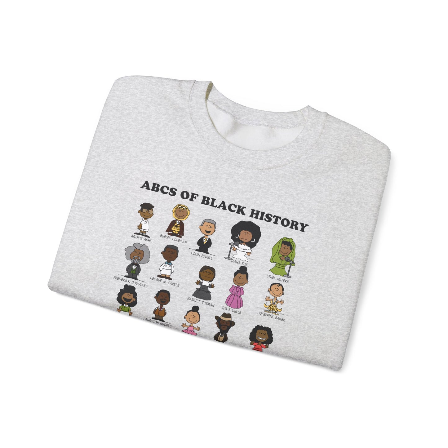 Copy of ABCs of Black History Unisex Heavy Blend™ Crewneck Sweatshirt