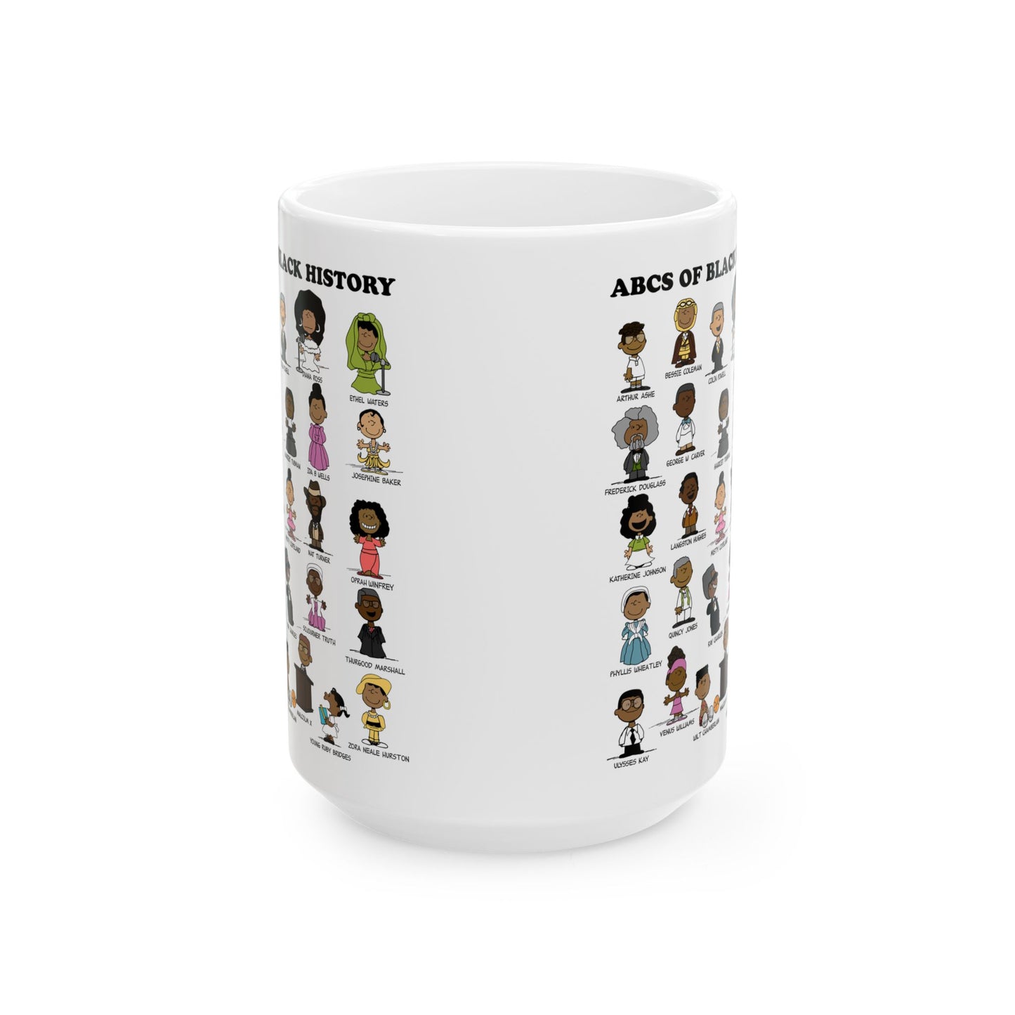 Black Charlie Brown | Keisha & Friends Black History Month Mug