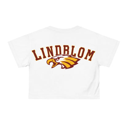 Lindblom Eagles | Lindblom Math and Science Academy Crop Top