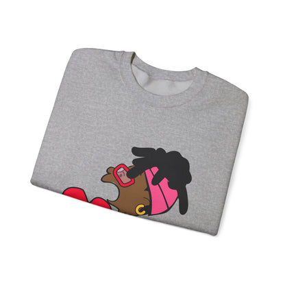 Copy of Black Charlie Brown Characters Valentine's Day Shirt