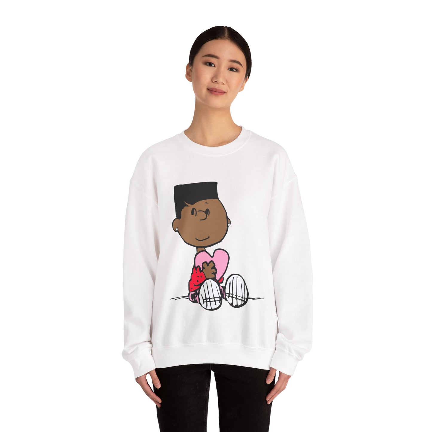 Copy of Black Charlie Brown Characters Valentine's Day Shirt