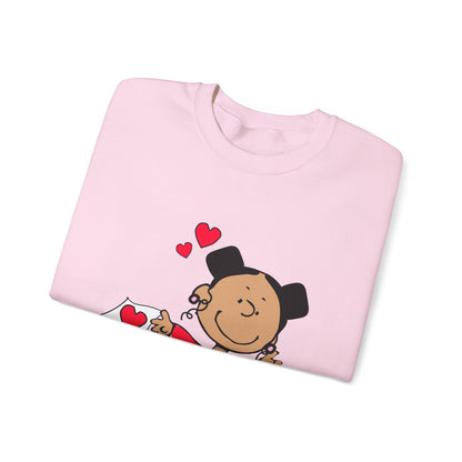 Copy of Black Charlie Brown Characters Valentine's Day Shirt