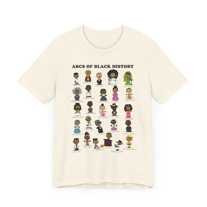 ABCs of Black History Short-Sleeve Unisex T-Shirt