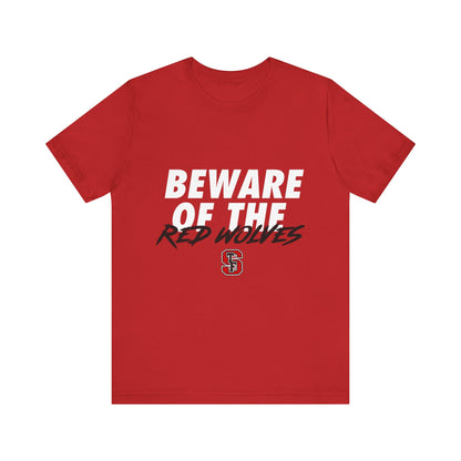TF South Tee Shirt | Beware of The Red Wolves