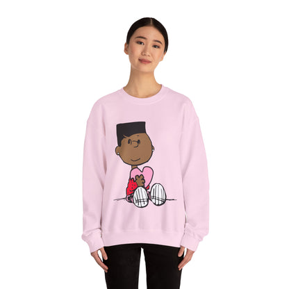Copy of Black Charlie Brown Characters Valentine's Day Shirt