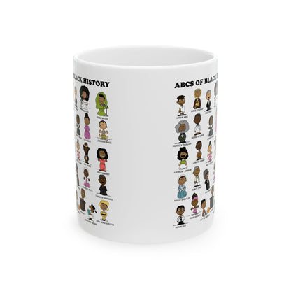 Black Charlie Brown | Keisha & Friends Black History Month Mug