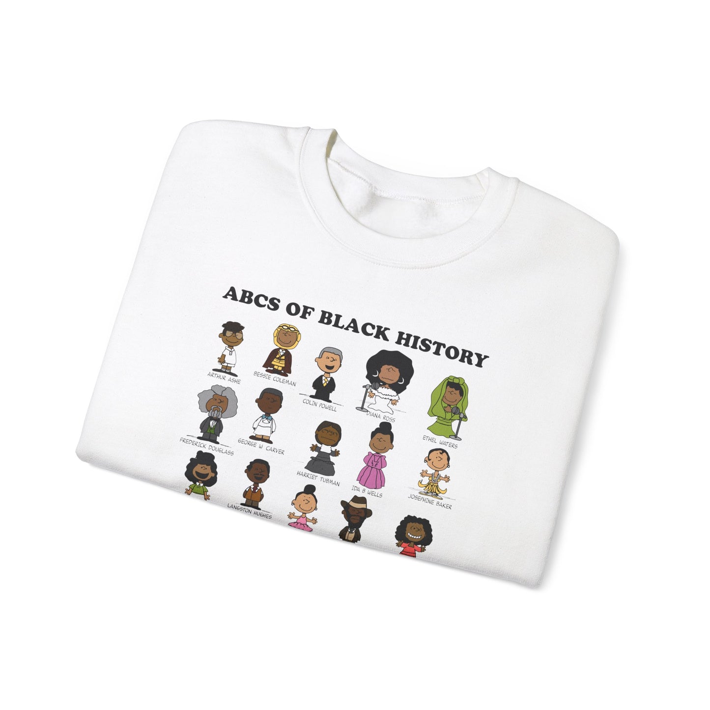 Copy of ABCs of Black History Unisex Heavy Blend™ Crewneck Sweatshirt