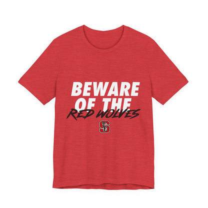 TF South Tee Shirt | Beware of The Red Wolves