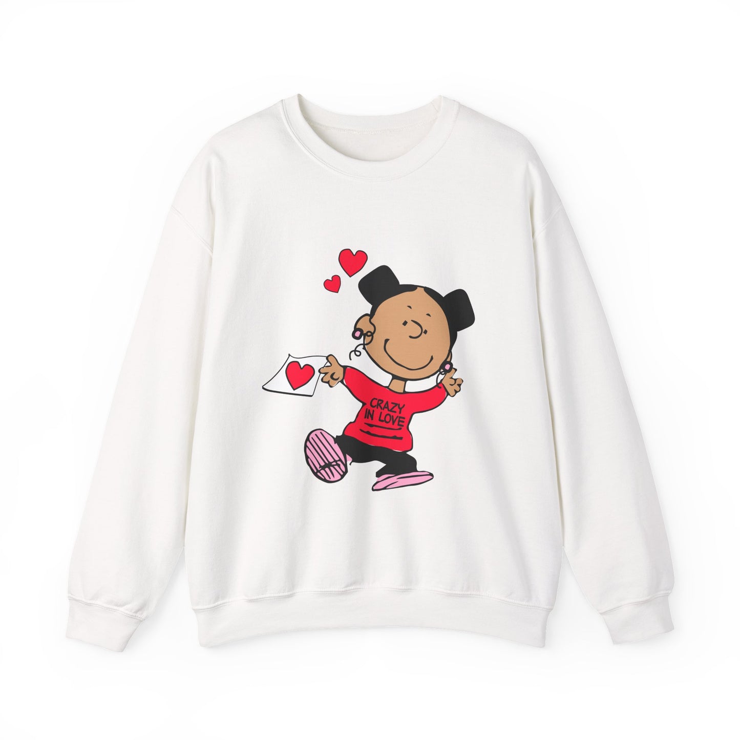 Copy of Black Charlie Brown Characters Valentine's Day Shirt