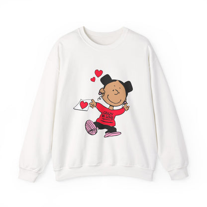 Copy of Black Charlie Brown Characters Valentine's Day Shirt
