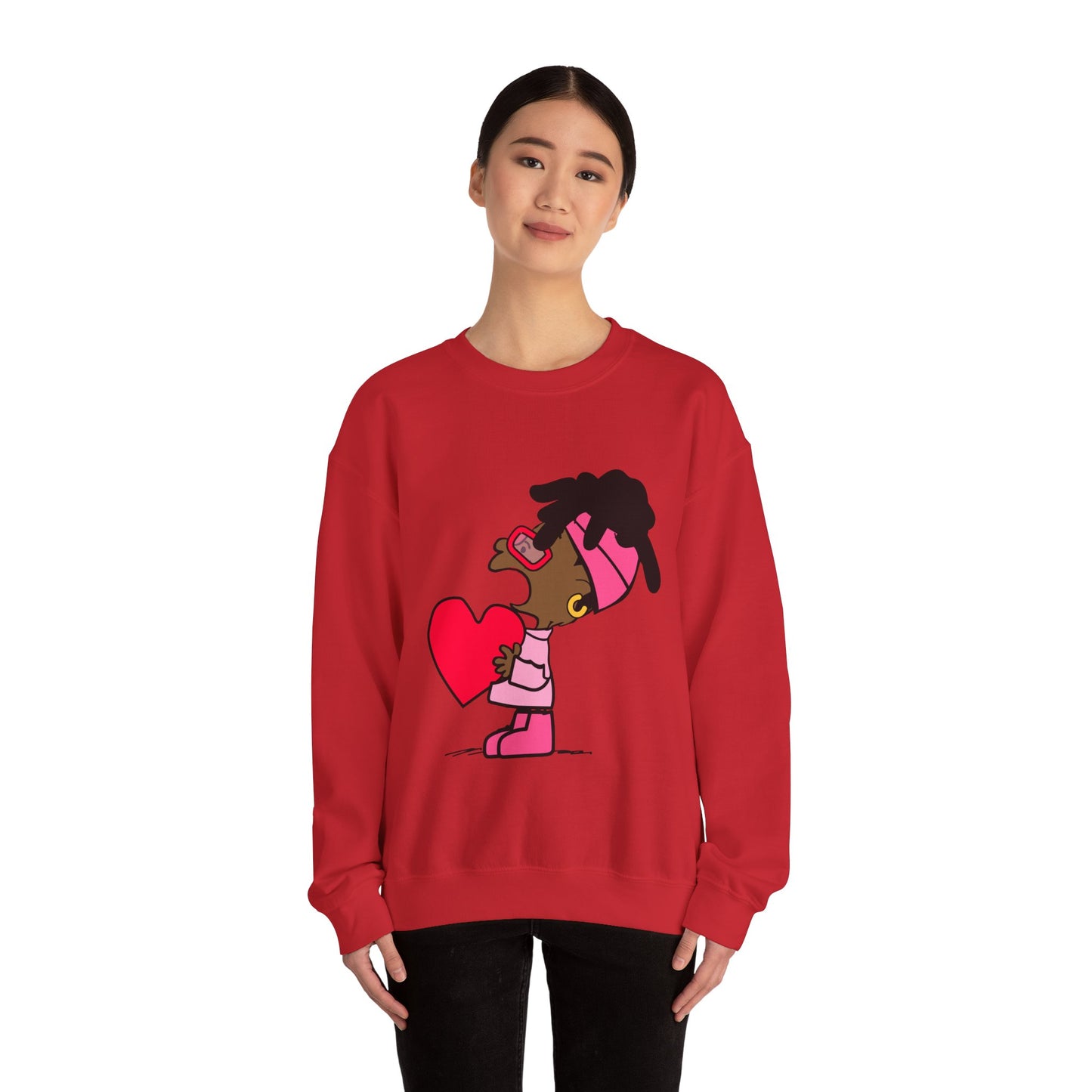 Copy of Black Charlie Brown Characters Valentine's Day Shirt