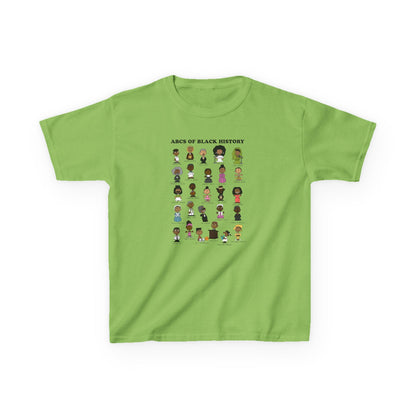 ABCs of Black History Kids Heavy Cotton™ Tee