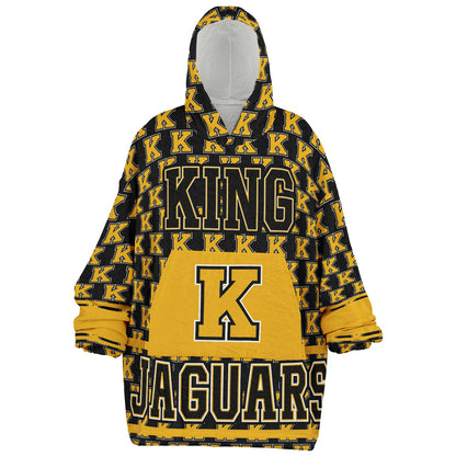 King College Prep King Snug Hoodie | Hoodie Blanket | King Jaguars | Football SZN