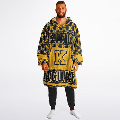 King College Prep King Snug Hoodie | Hoodie Blanket | King Jaguars | Football SZN