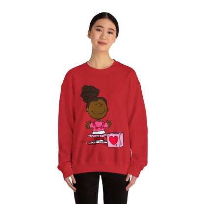 Copy of Black Charlie Brown Characters Valentine's Day Shirt