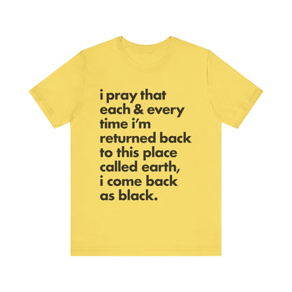 Powerful Message Tee, Inspirational T-Shirt, Unisex Graphic Tee, Thought-Provoking Apparel, Everyday Wear, Gift for Meaningful Occasions