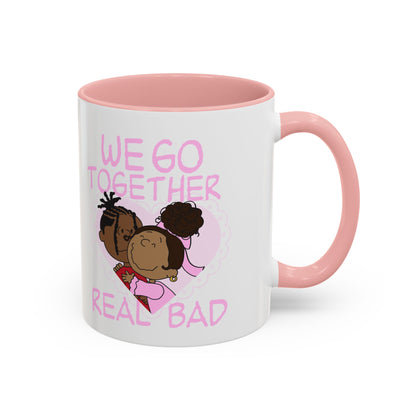 Keisha & The Gang | Black Charlie Brown Characters Valentine's Day Mug