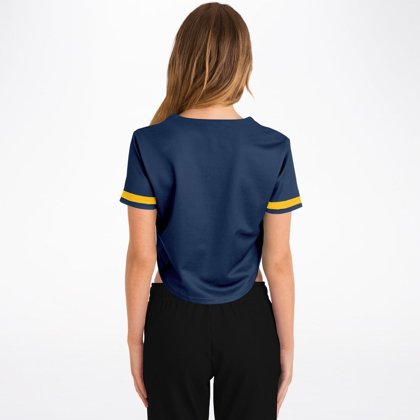 Lincoln Park High School Cropped Baseball Jersey | Lincoln Park Lions