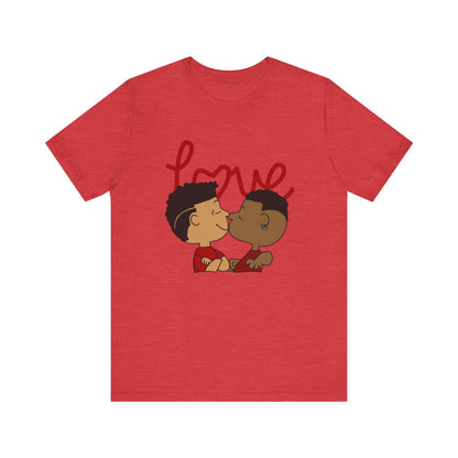 Keisha & The Gang | Black Charlie Brown Characters LGBTQ Valentine's Day Shirt