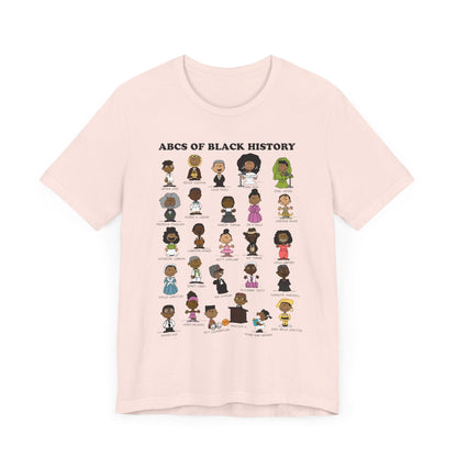 ABCs of Black History Short-Sleeve Unisex T-Shirt