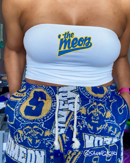 Simeon “The Meon” Tube Top 🤍💙💛