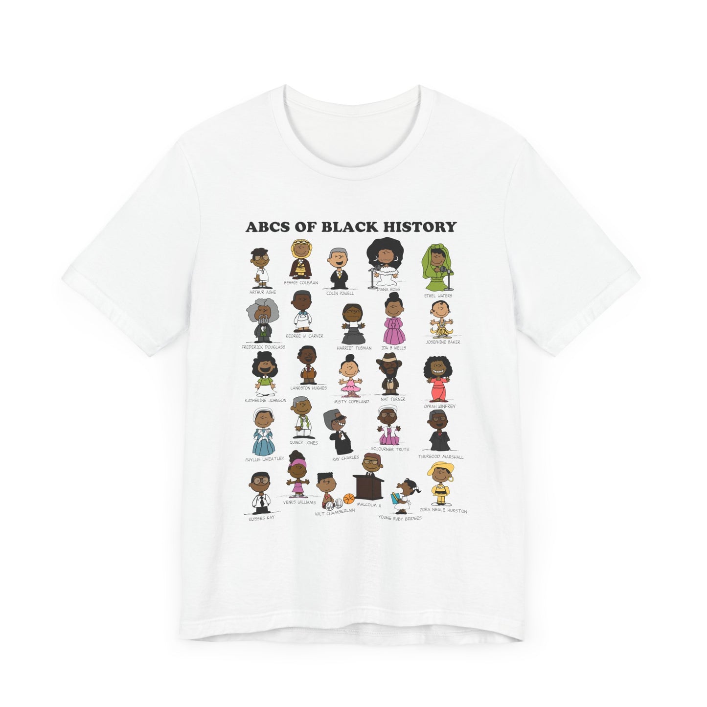 ABCs of Black History Short-Sleeve Unisex T-Shirt