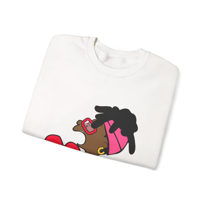 Copy of Black Charlie Brown Characters Valentine's Day Shirt