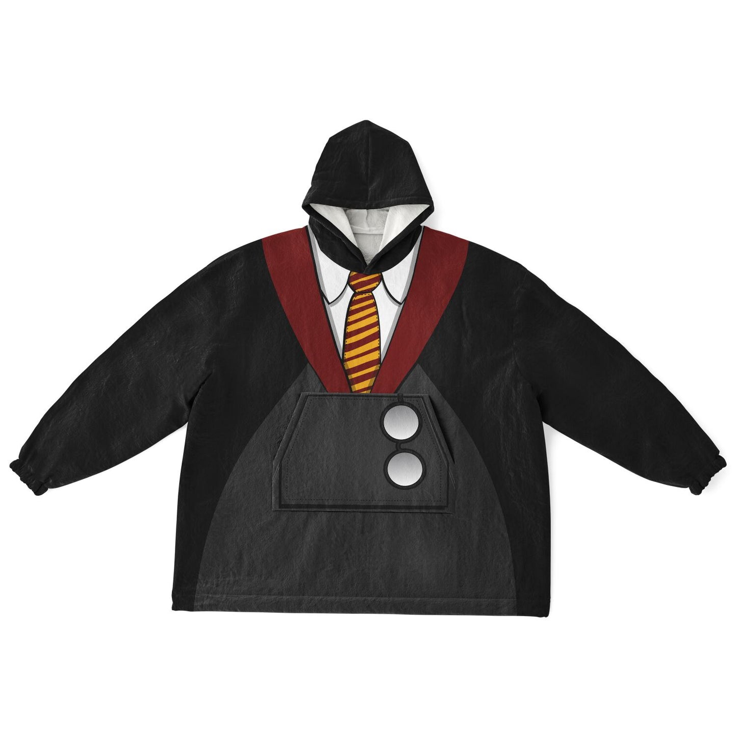 Gryffindor Hoodie Blanket Black