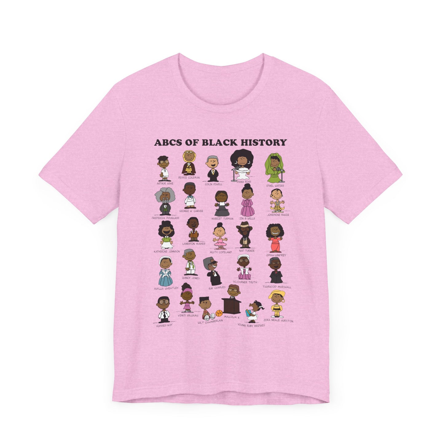 ABCs of Black History Short-Sleeve Unisex T-Shirt