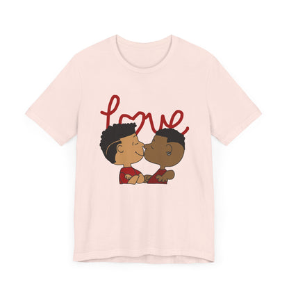 Keisha & The Gang | Black Charlie Brown Characters LGBTQ Valentine's Day Shirt