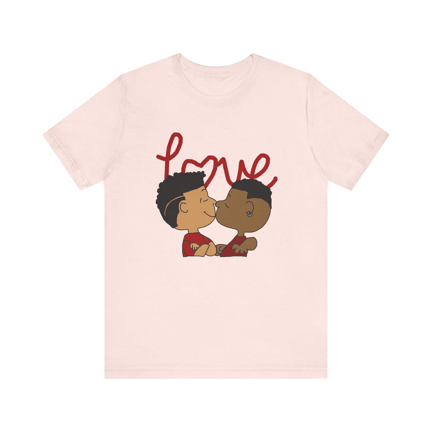 Keisha & The Gang | Black Charlie Brown Characters LGBTQ Valentine's Day Shirt