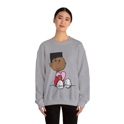 Copy of Black Charlie Brown Characters Valentine's Day Shirt