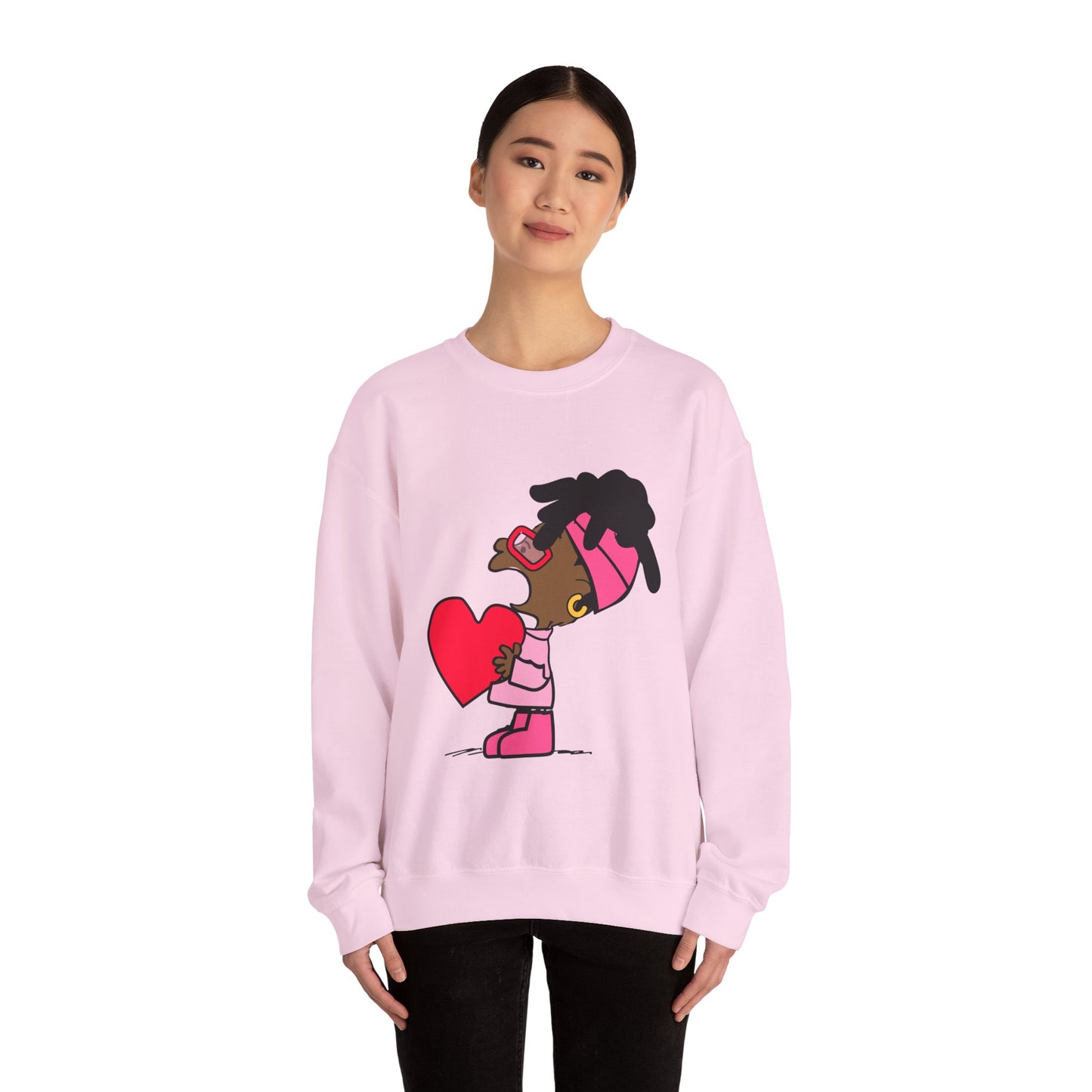 Copy of Black Charlie Brown Characters Valentine's Day Shirt