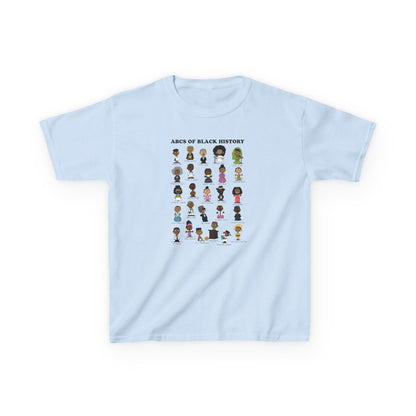 ABCs of Black History Kids Heavy Cotton™ Tee