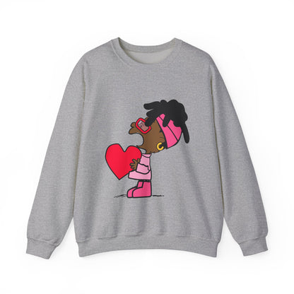 Copy of Black Charlie Brown Characters Valentine's Day Shirt