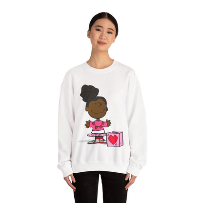 Copy of Black Charlie Brown Characters Valentine's Day Shirt