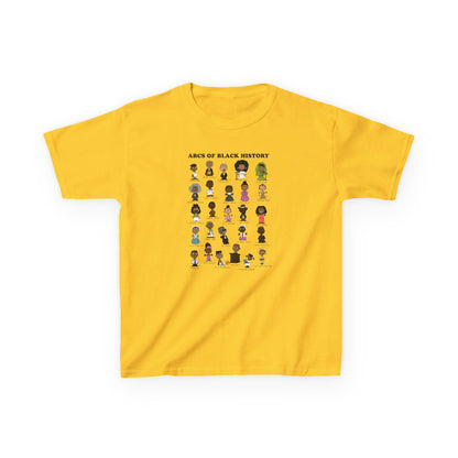 ABCs of Black History Kids Heavy Cotton™ Tee