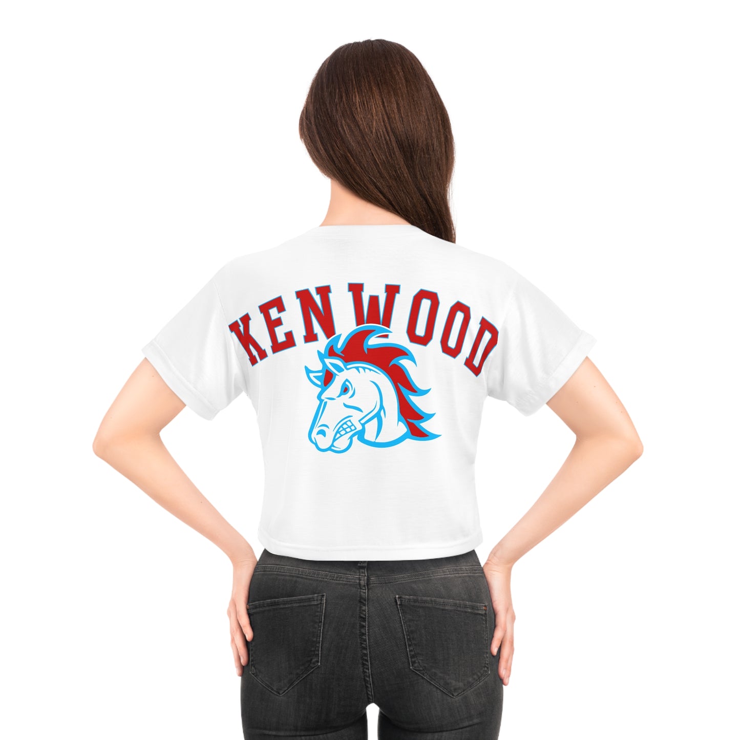 Kenwood Broncos | Kenwood Academy High School Crop Top