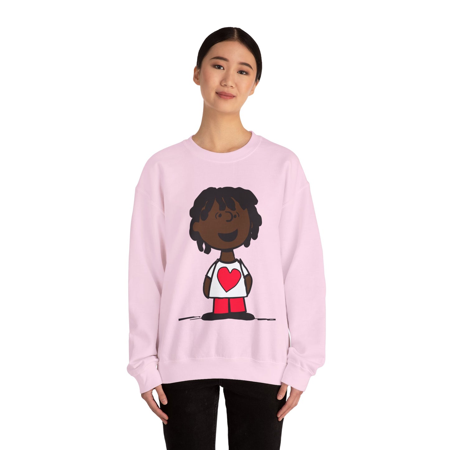 Copy of Black Charlie Brown Characters Valentine's Day Shirt