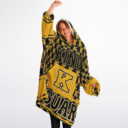 King College Prep King Snug Hoodie | Hoodie Blanket | King Jaguars | Football SZN