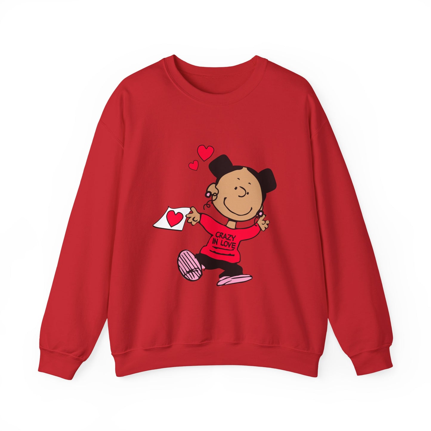 Copy of Black Charlie Brown Characters Valentine's Day Shirt