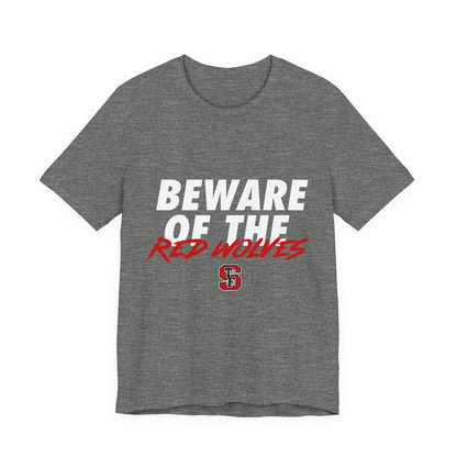 TF South Tee Shirt | Beware of The Red Wolves
